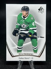 2021-22 UD SP Hockey Base Blue #20 Miro Heiskanen - Dallas Stars