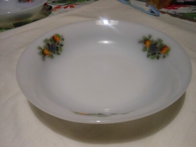 Vintage Dekschaal Arcopal Fruits de France - Queens Vintage