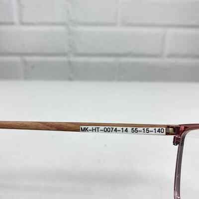 Michael Kors MK-HT-0074-14 Eyeglasses 55-15-140 Maroon Metal  display picture 1