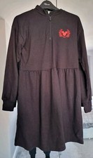 george mickey black sweatdress - size small 8/10