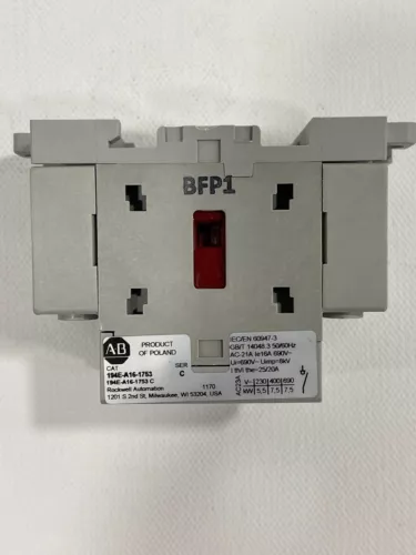 New! Allen Bradley 194E-A16-1753 Load Switch 16 AMP LOAD 3 POLE 2 POSITION SER C