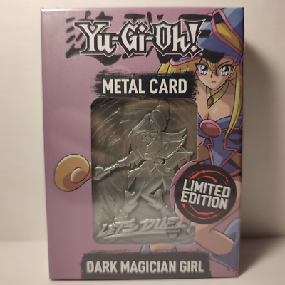 Yugioh Dark Magician Girl Metal Card Ingot Limited Edition