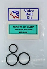 VCR Belt KIT for SANYO models VCR4500  VCR4900  VCR6400