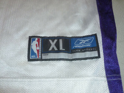 CHRIS WEBBER #4 SACRAMENTO KING REEBOK BASKETBALL JERSEY SIZE XL