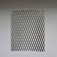 1/2"-#16. 304 STAINLESS STEEL FLATTENED EXPANDED METAL--5-3/4" x 14"