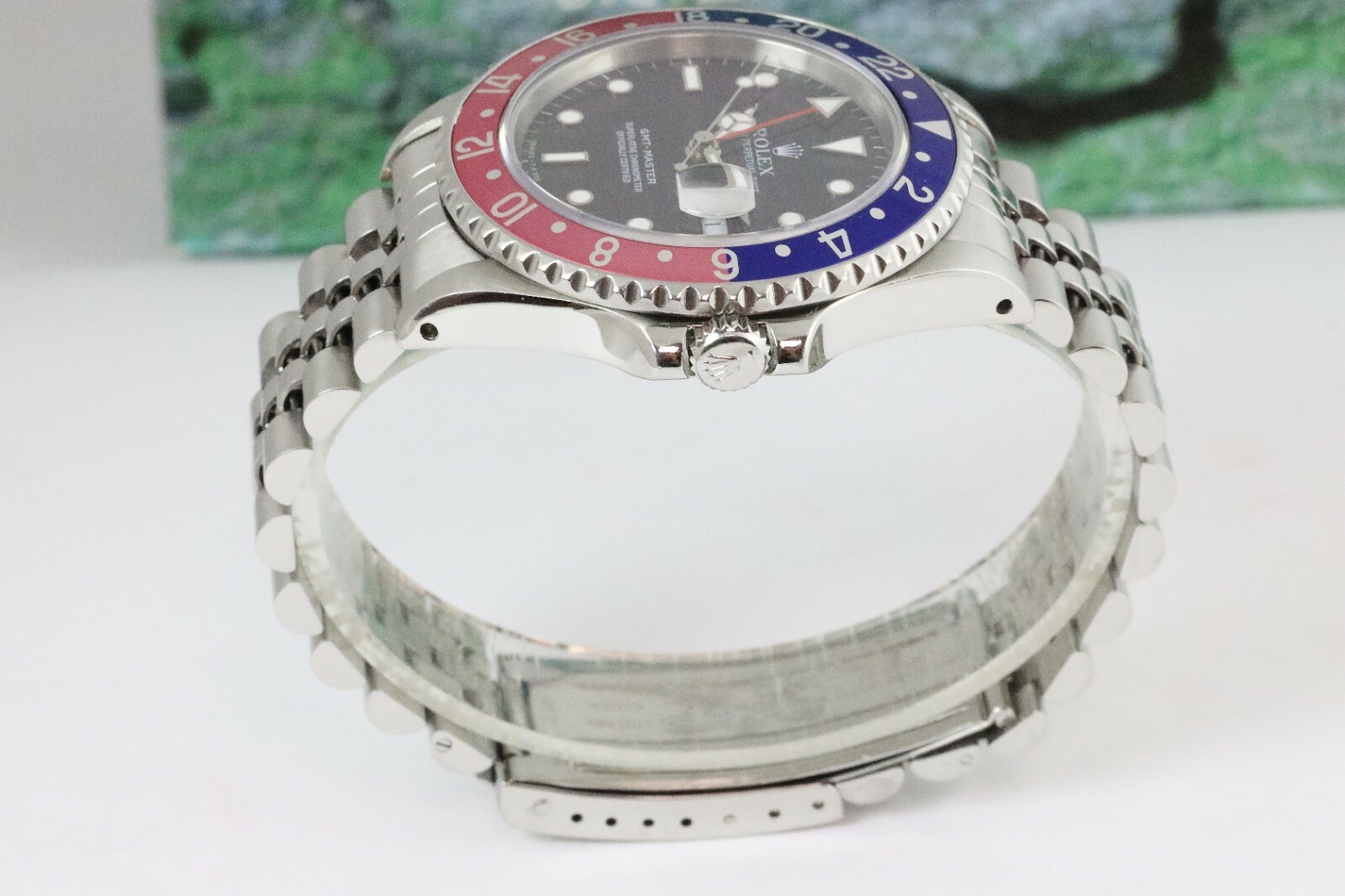 Bild 6 - Rolex GMT-Master 16700 Pepsi Edelstahl 40mm Jubilee L-Series Dif AVS18002 X