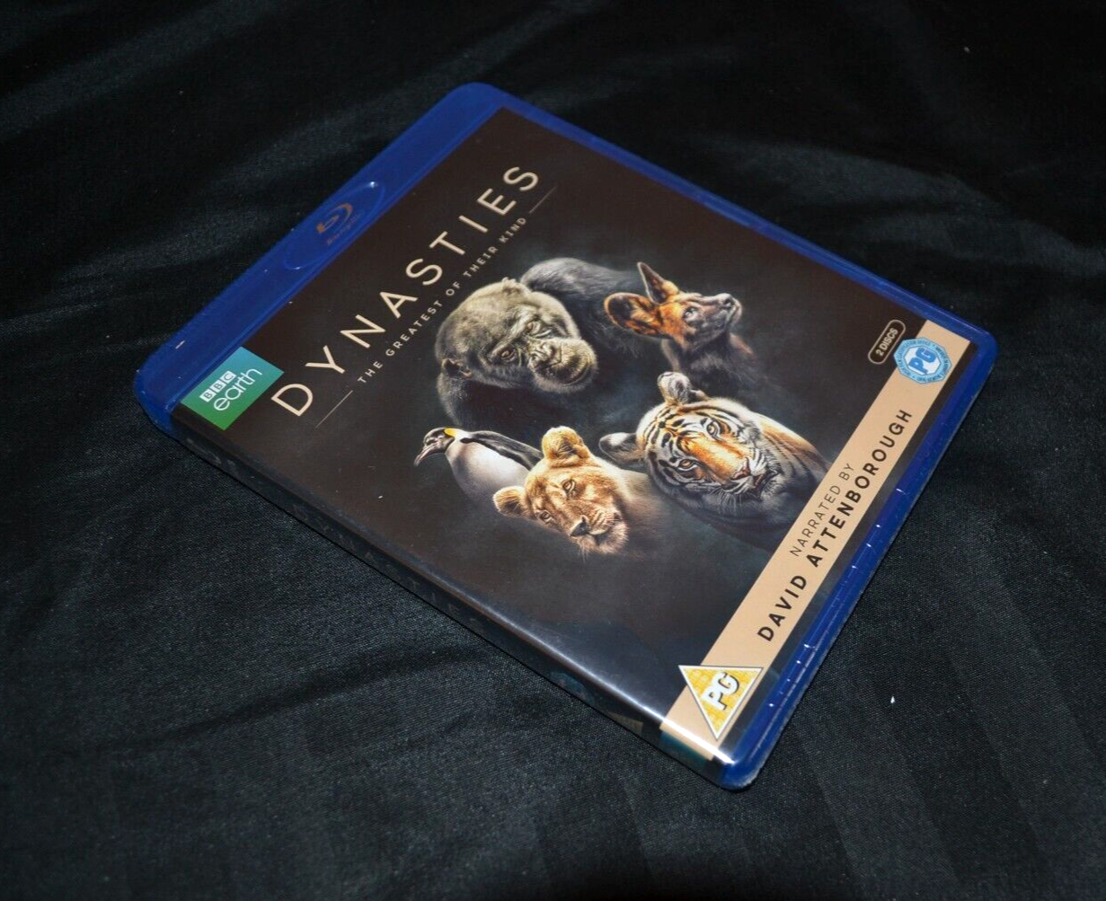 Blu Ray BBC Earth Documentary Dynasties narrated by David Attenborough