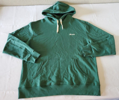 Kotn x Shopify Hoodie Men's XXL Long Sleeve Pullover Green Pocket *Hole*