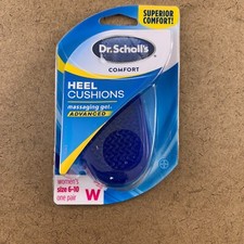 Dr. Scholl's Women's Shoe Size 6-10 Blue 1 Pair Heel Cushions NWT