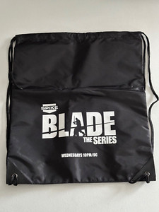 Blade the Series Spike TV Promotional Promo Drawstring Backpack Bag NEW Rare!