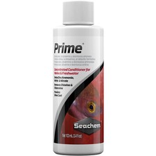 Seachem Prime 100mL Detoxi  es Ammonia Nitrite Nitrate and Removes Chlorine