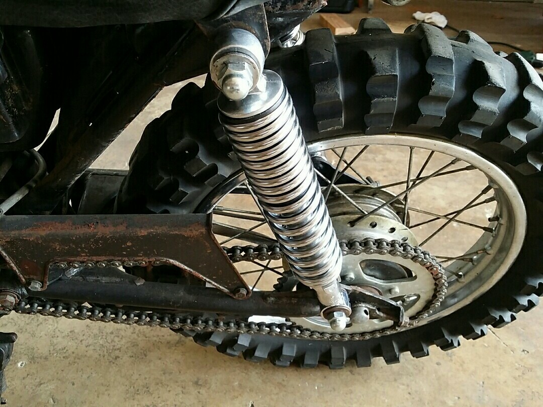 Classic Slimline Shocks For Vintage Dirt Bikes — Vonkat, 41 OFF