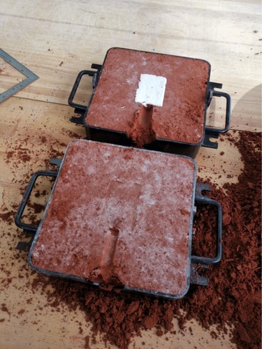 Sand Casting Flask Mold Frame 2 Pieces Large Size (10"X10''X5'') for Tool Making - Picture 5 of 6