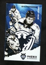 Sherbrooke Phoenix--2021-22 Pocket Schedule--QMJHL