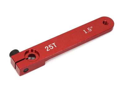Integy RC Model CNC Machined Alloy Servo Horn 25T for Futaba Type Servo (r= 13, 17, 21mm