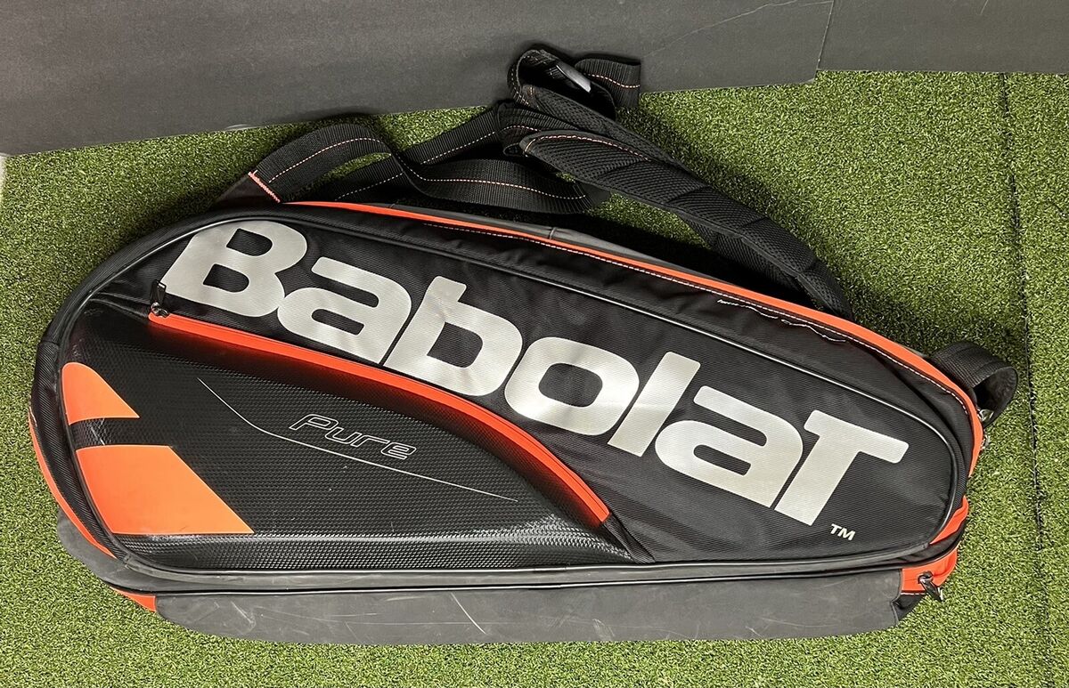 Play Babolat Tennis Bag Racket Holder x 6 Pure Drive Orange Play Babolat Tennis Bag Racket Holder x 6 Pure Drive Orange