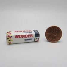Dollhouse Miniature Detailed Replica Squishy Loaf of Wonder Bread HR54116