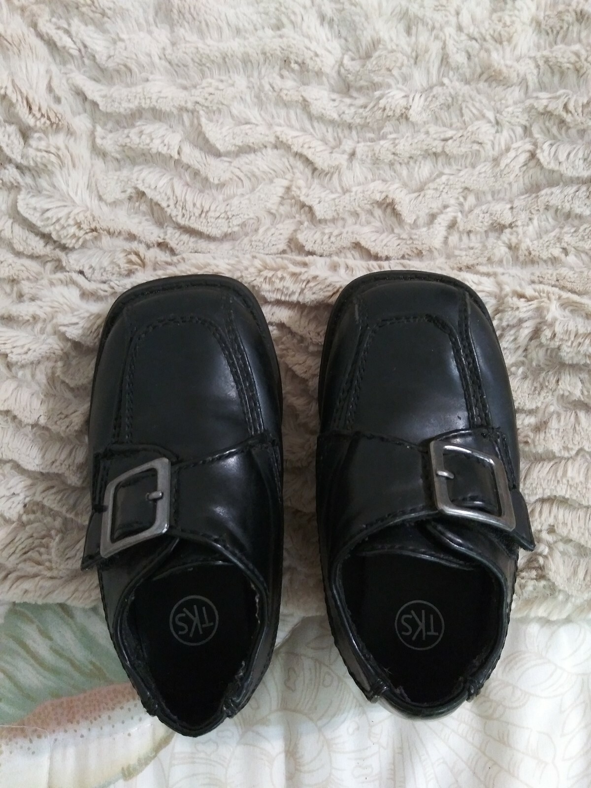 Chaussures Habillées Garçon TKS - Taille US 11 Jeunesse - Marron - Simili Cuir