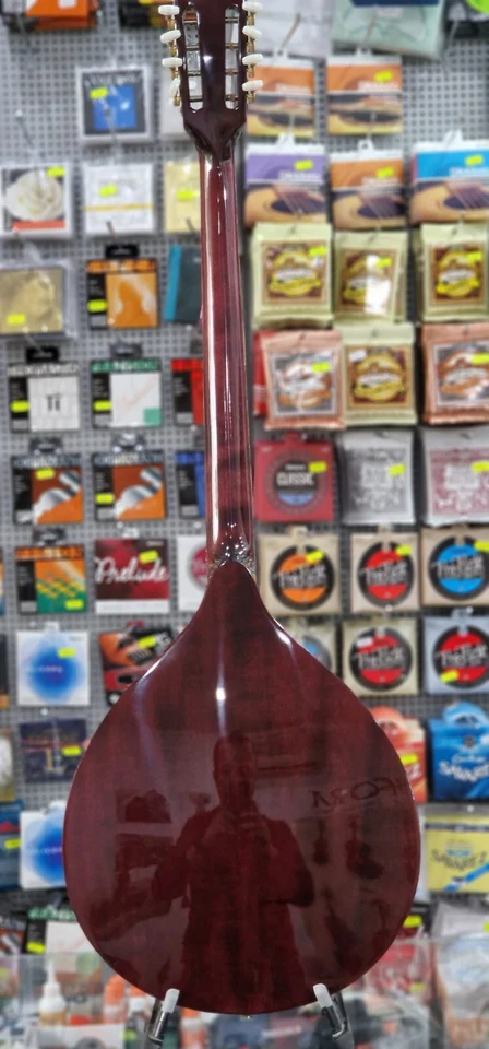 "Red" Irish Bouzouki,NEW, solid wood (spruce top)  - Image 3 of 4