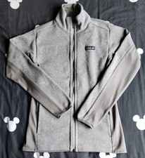 Womens Medium Grey Patagonia Better Sweater Zip-through Fleece