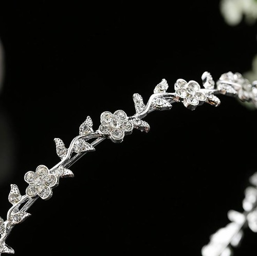 Tiara Crystal Wedding Bridal Bridesmaid Party Princess Headband Crown Headpiece - Picture 6 of 7