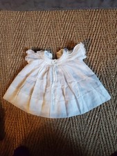 ANTIQUE 1958 Christening Gown Infant, Beautiful Embroidery