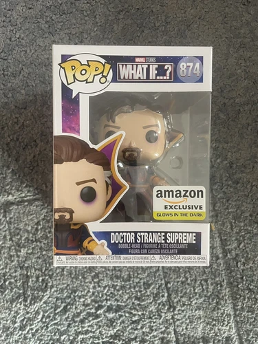 Funko Pop Marvel - What if...? - Doctor Strange supreme #874 Amazon Exclusive