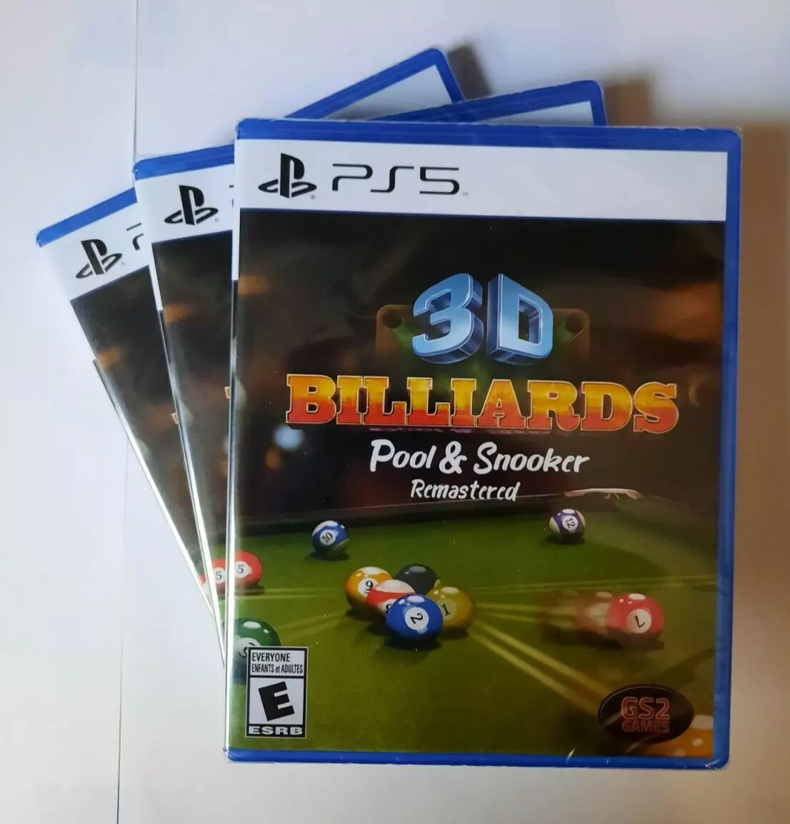 3D Billiards Pool and Snooker Ps5 (Novo) (Jogo Mídia Física