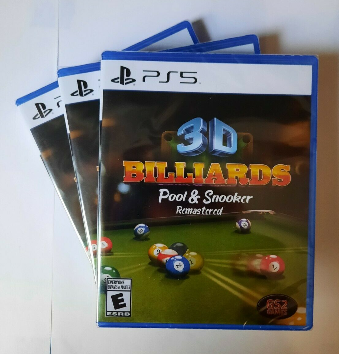 Jogo Em Mídia Física 3d Billiards: Pool & Snooker Ps5