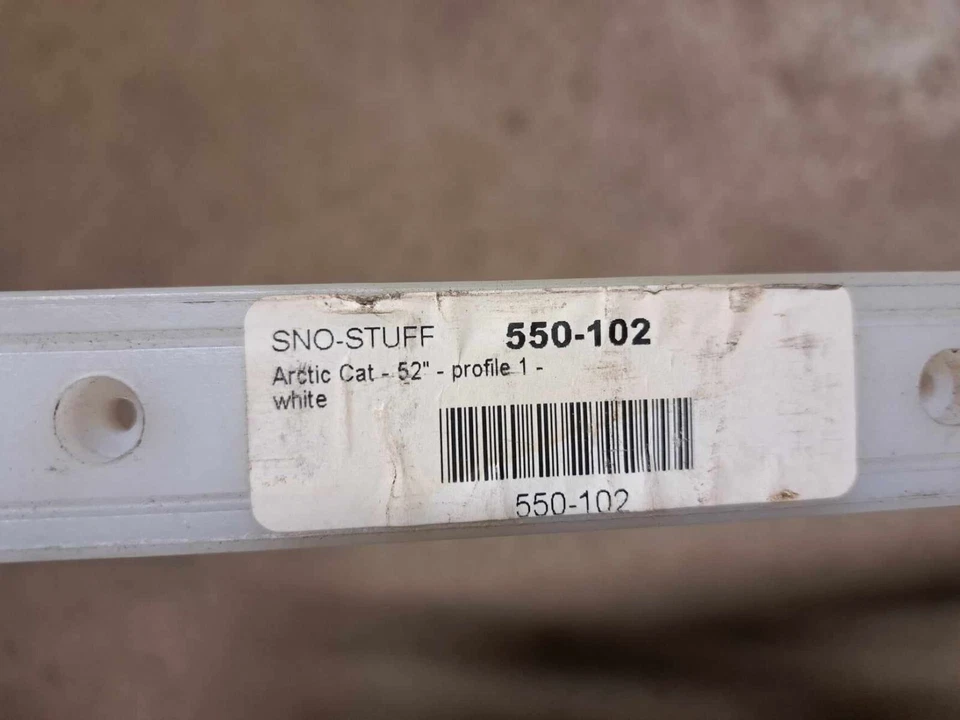 Slides Sno-Stuff 550-102 branco 52" ENVIO PARA TODO O MUNDO - Imagem 2 de 2