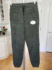 Urban Pipeline Knit Jogger Pants Youth Boys 10/12 10-12 Olive Heather New