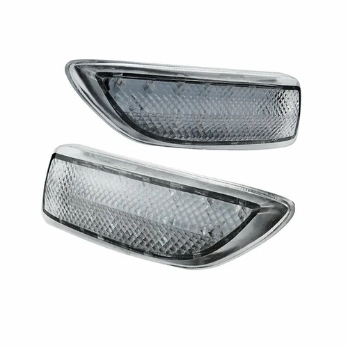 2x Clear Lens LED Rear Bumper Reflector LED Tail Backup Brake Lights Lamp For Lexus CT200h Toyota Corolla