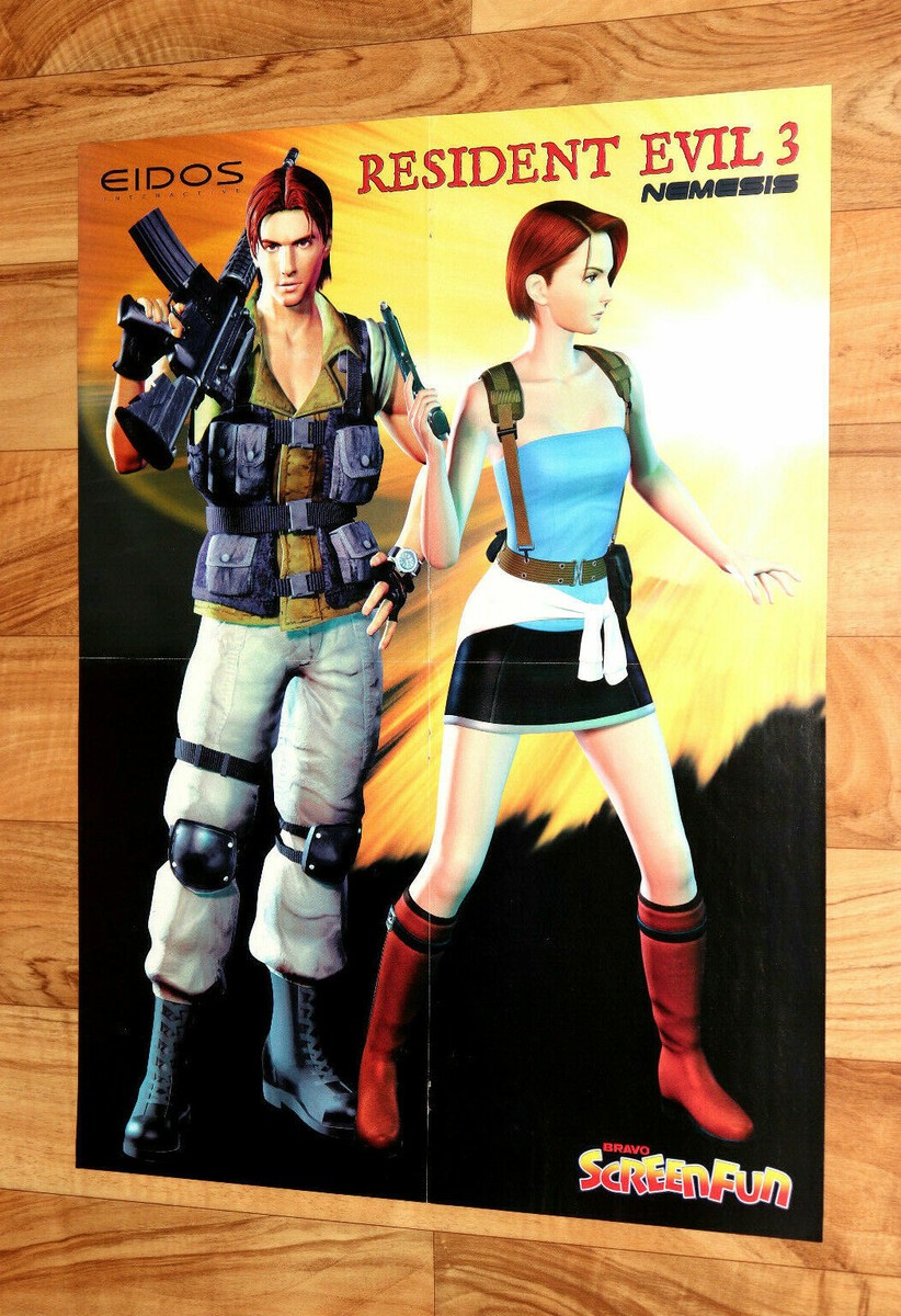Resident Evil 3 Nemesis Jill Valentine & Carlos Oliveira