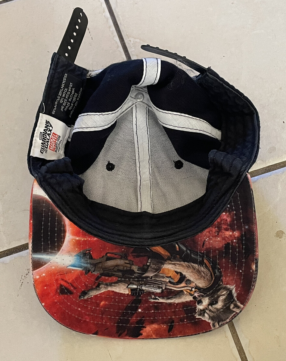 Guardians Of The Galaxy Marvel Blam! Baseball Cap Wool Blend Adjustable