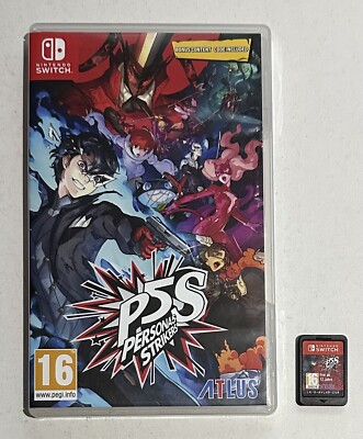 Persona 5 Strikers Nintendo Switch Boxed PAL