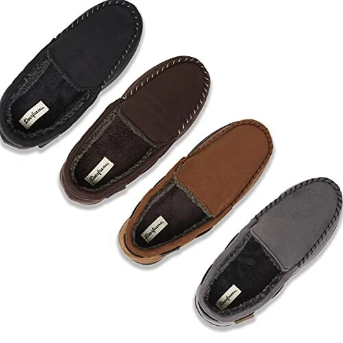 Dearfoam mens slippers cheap wide width