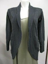 eddie bauer camp fleece wrap cardigan