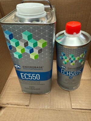 EC550 PPG Envirobase 1 Gallon Ultra Gloss, ECH5075 1 Quart Standard Hardener