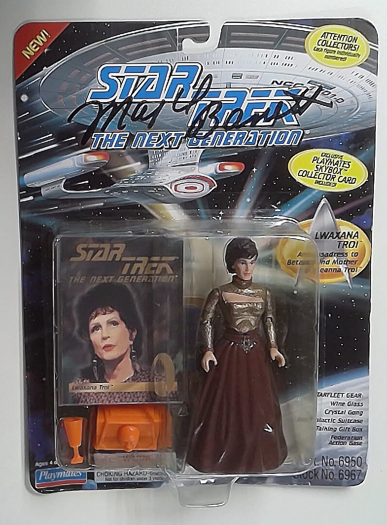 1x RJ6117: AUTOGRAPH: Star Trek: The Next Generation: Lwaxana Troi ...
