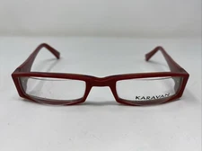 Karavan 7144 732 51-19 Red/Orange France Full Rim Eyeglasses Frame V937
