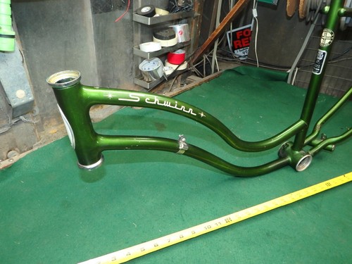1972 Schwinn 24" x 1-3/8 Breeze Cruiser 3 SPD Green USA Made Amazing Original - Picture 3 of 24
