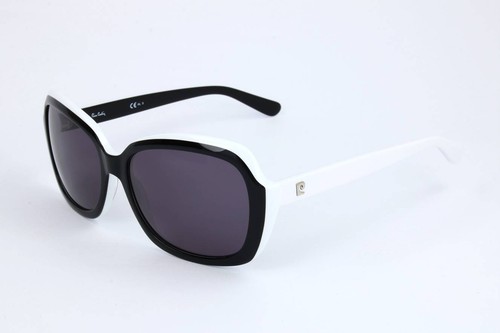 Lunettes De Soleil Pierre Cardin PC 8408/S – Monture Noire Et Blanche, Taille 56/17/135, Neuves Avec étiquettes