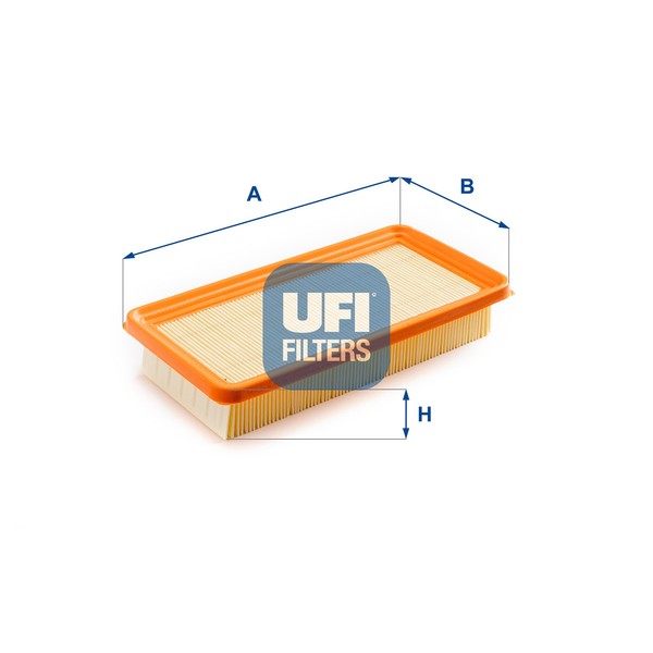 Ufi Luftfilter Filtereinsatz Passend FüR Hyundai Getz 1.1 1.4I 30.224.00-image
