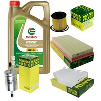 Mann Inspektionspaket 5L Castrol Titanium 5W-30 FüR VW Touran 1.6 FSI Golf V 1.4