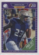 2021 Leaf Pro Set Metal Purple Rainbow /50 Zaven Collins #100 0gg