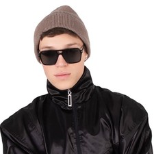 Prada Polarized Green Navigator Men's Sunglasses PR 20YS 1AB03R 55