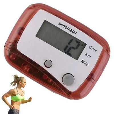 Walking Pedometer Accurate Step Counter Small Walking Distance Miles/Km Pedomete