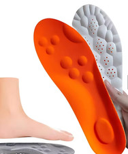 1X High Elastic Latex Sports Insoles Soft Shoe Pad Orthotic Arch Support Cushion