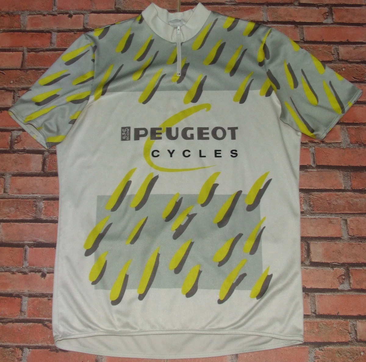 Maillot Vintage Équipe Peugeot 1976 - Blanc, Taille L, Homme (Occasion)