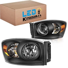 LEDKINGDOMUS Headlight Assembly, DOT-certified, Compatible with 2006 2007 200...